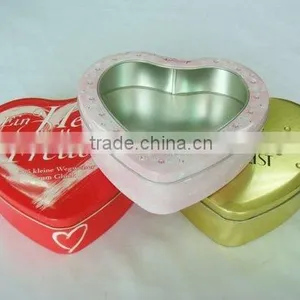 Heart Shape Chocolate Tin Box thumbnail-1