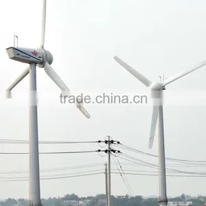 1MW Wind Farm Build With 10 Sets 100kw(0.1MW) Wind Turbine Generator thumbnail-1