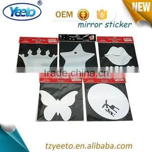 2015 Newest Acrylic Door Decoration Mirror Stickers thumbnail-1