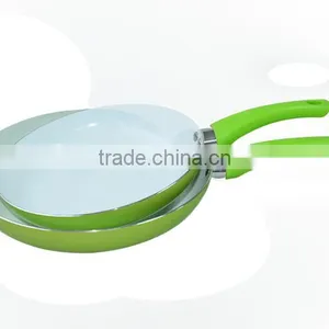 22cm 24cm 26cm 28cm Ceramic Coating Aluminum Pressed Frying Pan thumbnail-3
