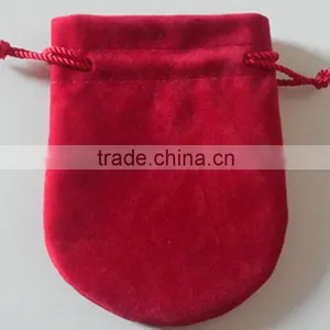 Cheap Custom Printed Velvet Jewelry Pouch thumbnail-6