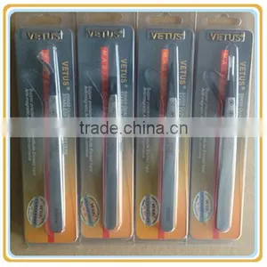 ESD Series Exchanged Tip Anti-static Stainless Tweezers thumbnail-1