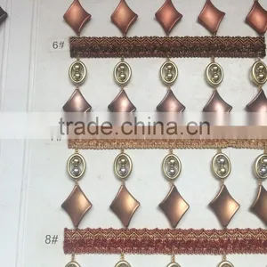 [YZLACE] Tassels Lace Curtains Wholesale 1100 thumbnail-2