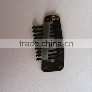 Metal Hair Clips Snap Hair Clips Hair Extension Snap Clips 3.8cm 10 Teeth thumbnail-6