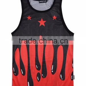 2016 Hot Sale New Arrival Printed Box Lacrosse Jerseys/vest thumbnail-2