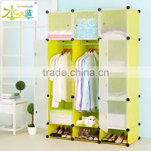 Plastic Wardrobe Cabinet Used Cloths thumbnail-5