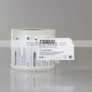 PET Paper Waterproof Sticker Label Produced Manudatcurer thumbnail-1