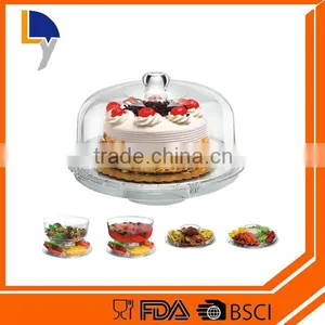LANYI Factory Sale Custom Cake Desert Stand With Dome Cake Display Stand thumbnail-1