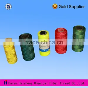 HSXY High Quality Cheap Colorful 210D Twisted Polyester Fishing Twine thumbnail-4