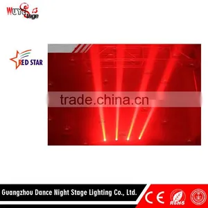 Colorful/White Beam 4 Heads Mini LED Moving Head Light Performance Stage Effect thumbnail-6