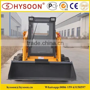 Construction Use Bobcat Chinese Skid Steer Loader With Bucket thumbnail-1
