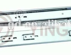 3-Fold Iron Ball Bearing Soft Closing Drawer Slide thumbnail-1