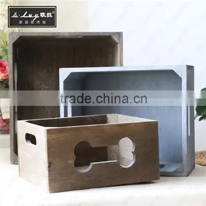 Wooden Storage Bin thumbnail-3