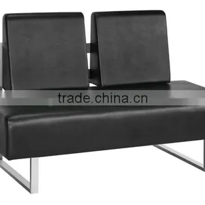 Has 2 Seater Waiting Chairs for Salon K105 thumbnail-1