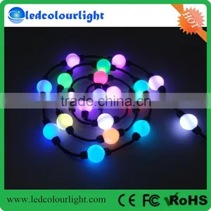 50mm Ws2811 Outdoor Christmas Decoration Led String Ball Light thumbnail-1