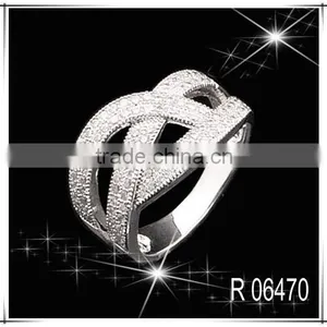 Two Tone Color Micro Pave Jewelry Made in China thumbnail-4