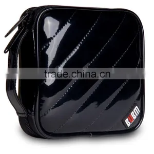 2015 Fashion BUBM PU Leather Black CD DVD Case Wholesale thumbnail-2