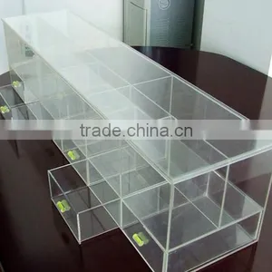 With 6 Drawer Acrylic Storage Box Clear Plastic Box thumbnail-1