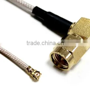 I-PEX PLUG TO SMA RIGHT ANGLE PLUG CABLE thumbnail-1