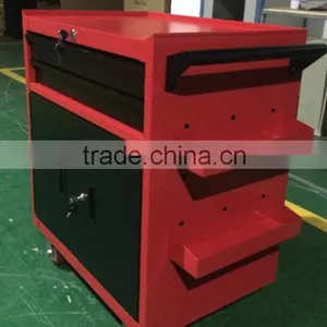 2 Drawer With Cabinet Tools Service Trolly Cart thumbnail-5