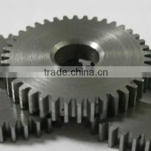 Precision Cylindrical Cast Iron Gear With CNC Hobbing thumbnail-1