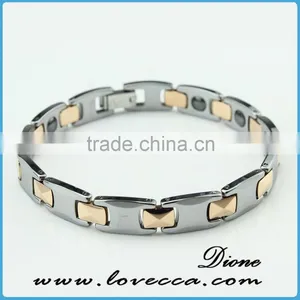 Health Care Silve Gold Men Magnetic Health Bracelet Armband thumbnail-1