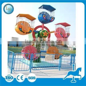 Beauty Outdoor Small Ferris Wheel Kids Amusement Park Ride for Sale thumbnail-5