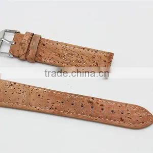 Boshiho Vegetable Leather Natural Cork Watch Straps thumbnail-1