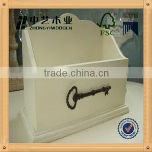 Hot Selling FSC Rectangle Magnetic Fancy Kids Wooden Pen Holder for Wholesale thumbnail-6