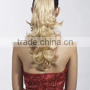 Best Sale Fashion Synthetic Claw Clip in Ponytail Hairpieces for Women thumbnail-2