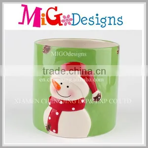 Ceramic Jar Without Lid Wholesale Xmas Styles thumbnail-1