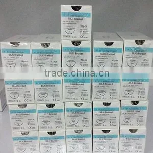 Surgical Suture Silk Thread/ Polyester Thread/ Polypropylene thumbnail-6