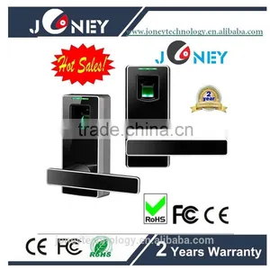 Factory Outlet Zinc Alloy Adjustable Backset Fingerprint Scanner Door Locks thumbnail-1