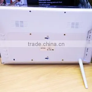 Wall Mount and Tablet 12inch 1280*800 AD Player With Battery and Remote Control thumbnail-2
