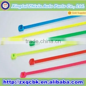 Easy Fastening Black and White PA 66 Cable Ties/Disposable Nylon Cable Ties/Wire Cable Ties thumbnail-4