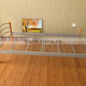 Single Size Metal Bed Frame Design thumbnail-1