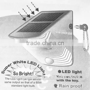 Solar LED Infrared Sensor Light /plastic Solar Led Infrared Lights for Crafts/100 Detection Angle Solar Sensor thumbnail-4