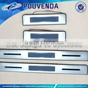 4x4 Auto Accessoreis for Mitsubishi Outlander Stainless Steel LED Door Sill Plate thumbnail-1
