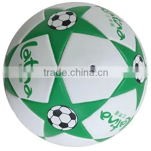 Custom Size 4 Premium Soft PU Leather Laminated Competition Quality Soccer Ball/football for School Students thumbnail-1