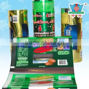 Food Packaging Plastic Roll Film Flexible Packaging Film for Food thumbnail-1
