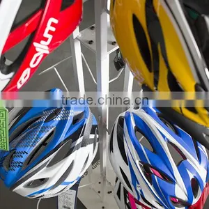 Factory Custom Floor Safety Helmet Display Rack,hat Display Rack for Retail Store thumbnail-4
