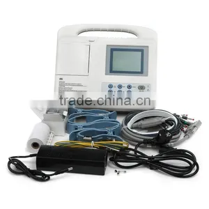 New Digital 3- Channels Electrocardiograph/ECG/EKG thumbnail-5