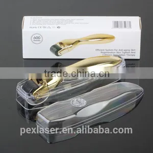 Gold Handle 600 Needles Dermaroller for Hair Loss Treatment thumbnail-5