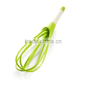 2 in 1 Plastic Food Grade Egg Tools Hand Held Manual Egg Beater thumbnail-5