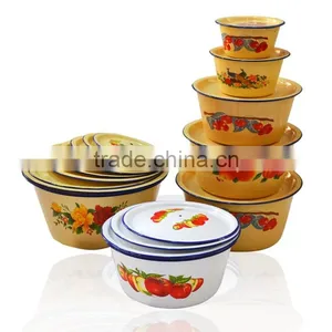 Promotional Custom Logo Enamel Mug,high Quality Enamel Cookware, Wholesale Enamel Plate Decorated thumbnail-5