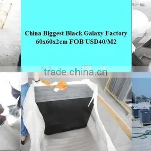 Natural Black Star Galaxy /granite Tombstone thumbnail-1