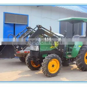 40-60HP 4x4 Tractor With 4in1 Front End Loader thumbnail-1
