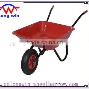Green Tray 4-cu-ft. Folded Steel Wheelbarrow Wb4024 thumbnail-1