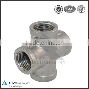 Forged High Pressure Stainless Steel Tee Four Way Pipe Fitting thumbnail-1