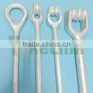 High Quality Thimble Eye Anchor Rod,guy Bolt, Guy Anchor Rod thumbnail-2